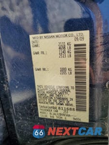Zdjęcie 12 z 12 samochodu: 2010 NISSAN MAXIMA 3.5 S VIN:1N4AA5AP8AC811688 - miniatura