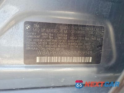 Zdjęcie 13 z 13 samochodu: 2011 BMW 328 I VIN:WBAPH7G52BNM59048 - miniatura