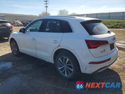 Drugie zdjęcie samochodu z przodu: 2021 AUDI Q5 PREMIUM VIN:WA1AAAFYXM2076785 - miniatura