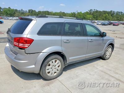Trzecie zdjęcie samochodu z tyłu: 2018 DODGE JOURNEY SE VIN:3C4PDCAB4JT235686 - miniatura
