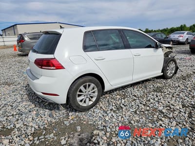 Trzecie zdjęcie samochodu z tyłu: 2019 VOLKSWAGEN GOLF S VIN:3VWW57AUXKM028925 - miniatura