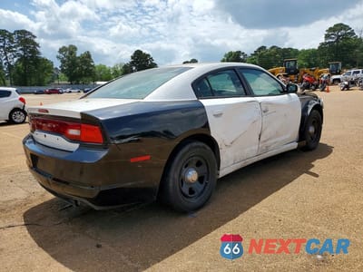 Trzecie zdjęcie samochodu z tyłu: 2014 DODGE CHARGER POLICE VIN:2C3CDXAG0EH358518 - miniatura