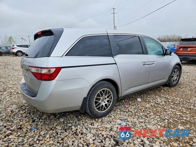 Trzecie zdjęcie samochodu z tyłu: 2012 HONDA ODYSSEY EXL VIN:5FNRL5H65CB043033 - miniatura