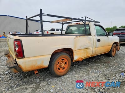 Trzecie zdjęcie samochodu z tyłu: 2004 CHEVROLET SILVERADO C1500 VIN:1GCEC14X04Z178129 - miniatura