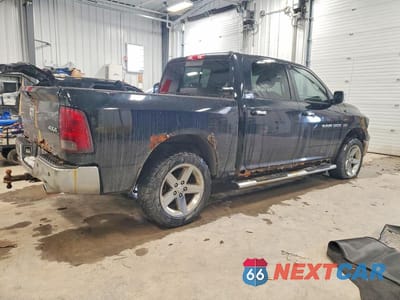 Trzecie zdjęcie samochodu z tyłu: 2012 DODGE RAM 1500 SLT VIN:1C6RD7LT2CS277131 - miniatura