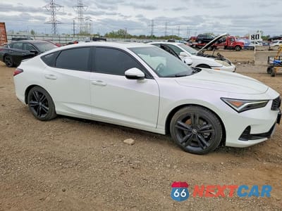 Czwarte zdjęcie samochodu z boku: 2024 ACURA INTEGRA A-SPEC TECH VIN:19UDE4H6XRA019294 - miniatura