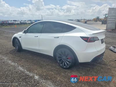 Drugie zdjęcie samochodu z przodu: 2022 TESLA MODEL Y VIN:7SAYGDEF6NF459712 - miniatura