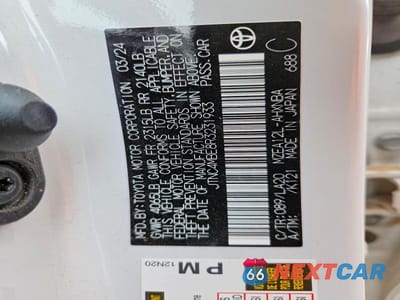 Zdjęcie 12 z 12 samochodu: 2024 TOYOTA COROLLA HATCHBACK XSE VIN:JTNC4MBE8R3231933 - miniatura