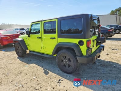 Drugie zdjęcie samochodu z przodu: 2016 JEEP WRANGLER UNLIMITED SPORT VIN:1C4HJWDG9GL295702 - miniatura