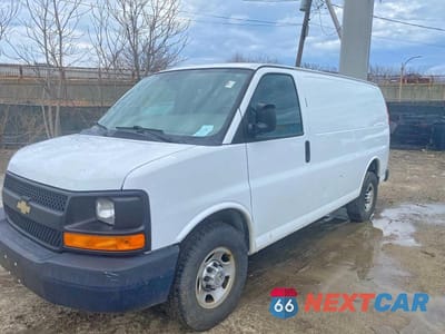 Drugie zdjęcie samochodu z przodu: 2014 CHEVROLET EXPRESS G2500 VIN:1GCWGFCA9E1143690 - miniatura