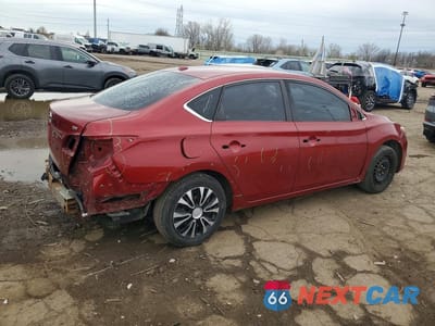 Trzecie zdjęcie samochodu z tyłu: 2017 NISSAN SENTRA SV VIN:3N1AB7AP6HL637401 - miniatura