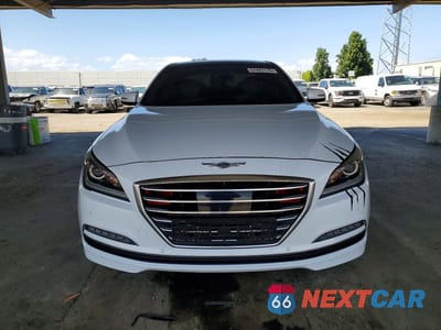 Piąte zdjęcie samochodu w środku: 2017 GENESIS G80 ULTIMATE VIN:KMHGN4JF7HU204711 - miniatura