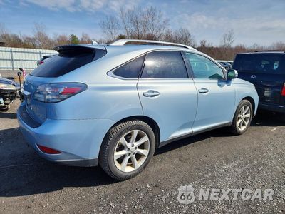 Trzecie zdjęcie samochodu z tyłu: 2012 LEXUS RX 350 BASE VIN:2T2ZK1BAXCC084721 - miniatura
