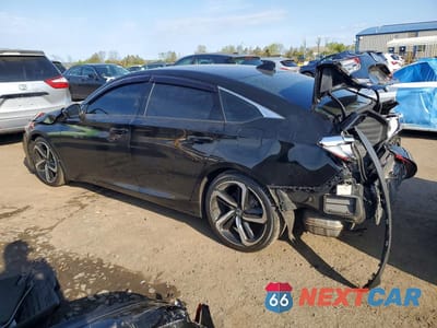 Drugie zdjęcie samochodu z przodu: 2019 HONDA ACCORD SPORT VIN:1HGCV2F34KA010413 - miniatura