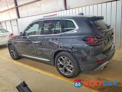 Drugie zdjęcie samochodu z przodu: 2022 BMW X3 XDRIVE30I VIN:5UX53DP0XN9K21519 - miniatura