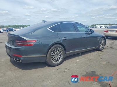 Trzecie zdjęcie samochodu z tyłu: 2022 GENESIS G80 2.5T VIN:KMTGB4SC5NU093526 - miniatura