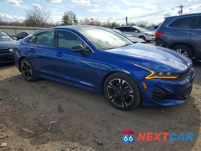 Czwarte zdjęcie samochodu z boku: 2022 KIA K5 GT-LINE VIN:5XXG64J29NG129848 - miniatura