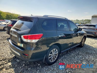 Trzecie zdjęcie samochodu z tyłu: 2016 NISSAN PATHFINDER S VIN:5N1AR2MN1GC645966 - miniatura