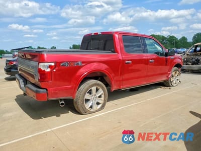 Trzecie zdjęcie samochodu z tyłu: 2020 FORD F150 SUPERCREW VIN:1FTEW1E4XLFA47253 - miniatura