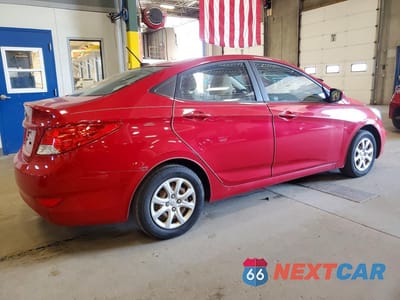 Trzecie zdjęcie samochodu z tyłu: 2012 HYUNDAI ACCENT GLS VIN:KMHCT4AE4CU145881 - miniatura