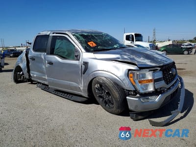 Czwarte zdjęcie samochodu z boku: 2022 FORD F150 SUPERCREW VIN:1FTEW1CP4NFB92482 - miniatura