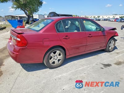 Trzecie zdjęcie samochodu z tyłu: 2005 CHEVROLET MALIBU LT VIN:1G1ZU54825F120100 - miniatura