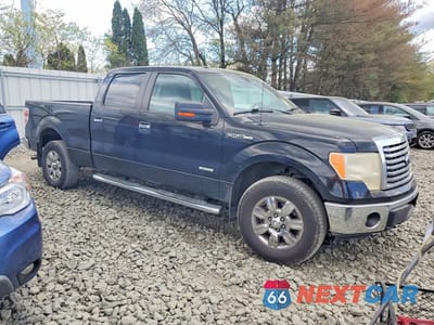 Czwarte zdjęcie samochodu z boku: 2011 FORD F150 SUPERCREW VIN:1FTFW1ET1BKE12842 - miniatura