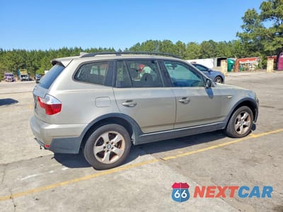 Trzecie zdjęcie samochodu z tyłu: 2007 BMW X3 3.0SI VIN:WBXPC93467WF24842 - miniatura
