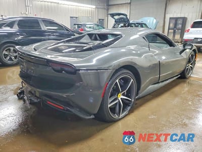 Trzecie zdjęcie samochodu z tyłu: 2024 FERRARI 296 GTS VIN:ZFF01SMAXR0307461 - miniatura