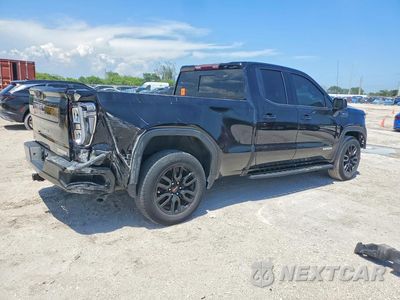 Trzecie zdjęcie samochodu z tyłu: 2021 GMC SIERRA C1500 ELEVATION VIN:1GTR8CED1MZ350560 - miniatura