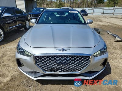 Piąte zdjęcie samochodu w środku: 2019 GENESIS G70 3.3T ADVANCED VIN:KMTG74LE6KU023563 - miniatura