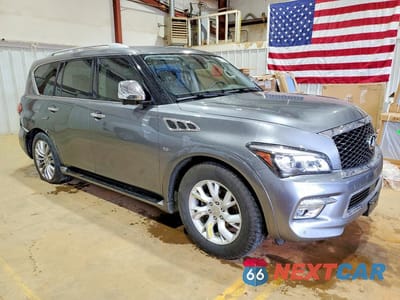 Czwarte zdjęcie samochodu z boku: 2017 INFINITI QX80 BASE VIN:JN8AZ2NE9H9152963 - miniatura