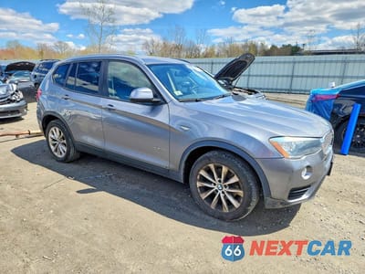 Czwarte zdjęcie samochodu z boku: 2016 BMW X3 XDRIVE28I VIN:5UXWX9C5XG0D95348 - miniatura