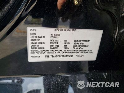 Zdjęcie 12 z 12 samochodu: 2023 TESLA MODEL Y VIN:7SAYGDEE8PA185890 - miniatura