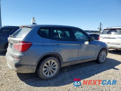 Trzecie zdjęcie samochodu z tyłu: 2013 BMW X3 XDRIVE28I VIN:5UXWX9C57D0A24370 - miniatura