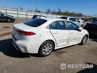 Trzecie zdjęcie samochodu z tyłu: 2020 TOYOTA COROLLA LE VIN:5YFEPRAE7LP035130 - miniatura