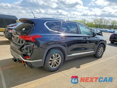 Trzecie zdjęcie samochodu z tyłu: 2020 HYUNDAI SANTA FE SE VIN:5NMS23ADXLH271559 - miniatura