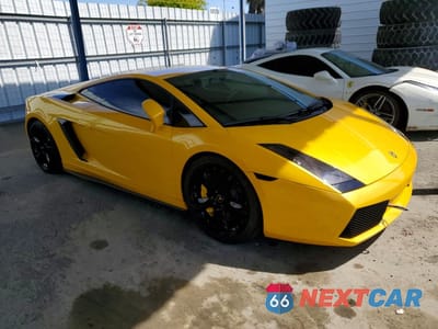 Czwarte zdjęcie samochodu z boku: 2008 LAMBORGHINI GALLARDO VIN:ZHWGU12T08LA06448 - miniatura
