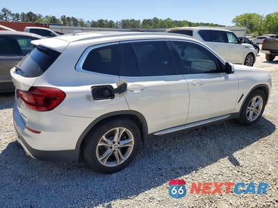 Trzecie zdjęcie samochodu z tyłu: 2020 BMW X3 SDRIVE30I VIN:5UXTY3C02LLU72544 - miniatura