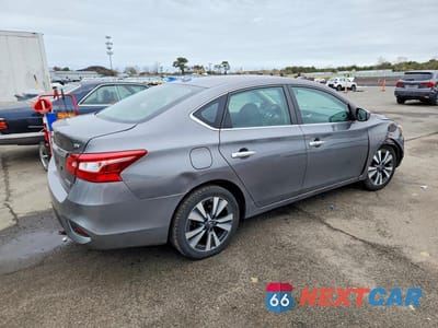 Trzecie zdjęcie samochodu z tyłu: 2019 NISSAN SENTRA SV VIN:3N1AB7AP7KY395079 - miniatura