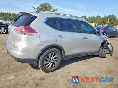 Trzecie zdjęcie samochodu z tyłu: 2014 NISSAN ROGUE SL VIN:5N1AT2MT3EC836706 - miniatura