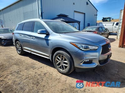 Czwarte zdjęcie samochodu z boku: 2017 INFINITI QX60 BASE VIN:5N1DL0MM0HC550648 - miniatura