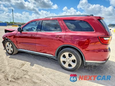 Drugie zdjęcie samochodu z przodu: 2015 DODGE DURANGO LIMITED VIN:1C4RDJDGXFC800756 - miniatura