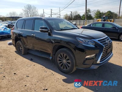 Czwarte zdjęcie samochodu z boku: 2021 LEXUS GX 460 PREMIUM VIN:JTJAM7BX5M5269161 - miniatura