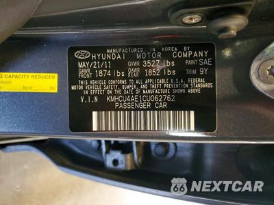 Zdjęcie 13 z 13 samochodu: 2012 HYUNDAI ACCENT GLS VIN:KMHCU4AE1CU062762 - miniatura