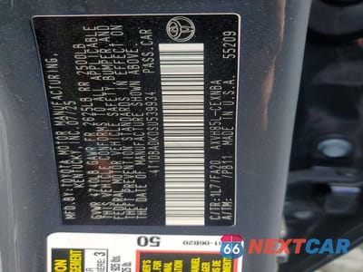 Zdjęcie 12 z 12 samochodu: 2025 TOYOTA CAMRY LE VIN:4T1DBADK0SU539934 - miniatura