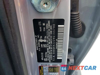Zdjęcie 12 z 12 samochodu: 2022 KIA K5 GT LINE VIN:5XXG64J22NG155790 - miniatura
