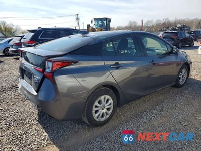 Trzecie zdjęcie samochodu z tyłu: 2020 TOYOTA PRIUS LE VIN:JTDKARFU7L3119364 - miniatura