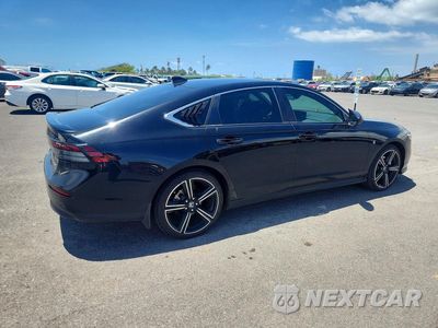 Trzecie zdjęcie samochodu z tyłu: 2024 HONDA ACCORD HYBRID SPORT VIN:1HGCY2F53RA091892 - miniatura