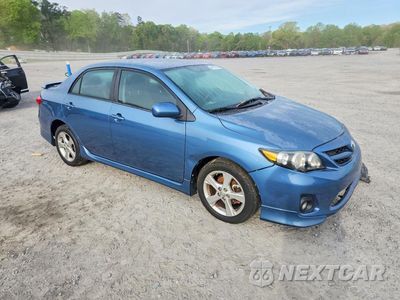 Czwarte zdjęcie samochodu z boku: 2013 TOYOTA COROLLA S VIN:5YFBU4EE7DP107759 - miniatura